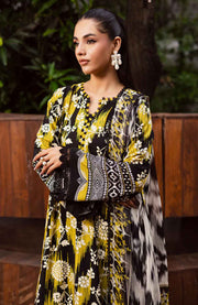 Nureh - Nureh Signature Prints Collection'25 Printed Linen Suits Unstitched 3 Piece - Winter Collection - aubranz.com