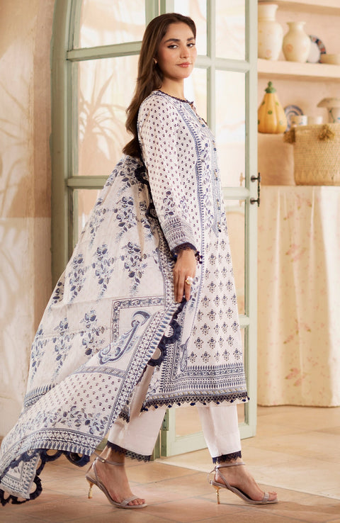 Mausummery - Mausummery Printed Lawn'25 Vol-4 Unstitched 3 Piece - Summer Collection - aubranz.com
