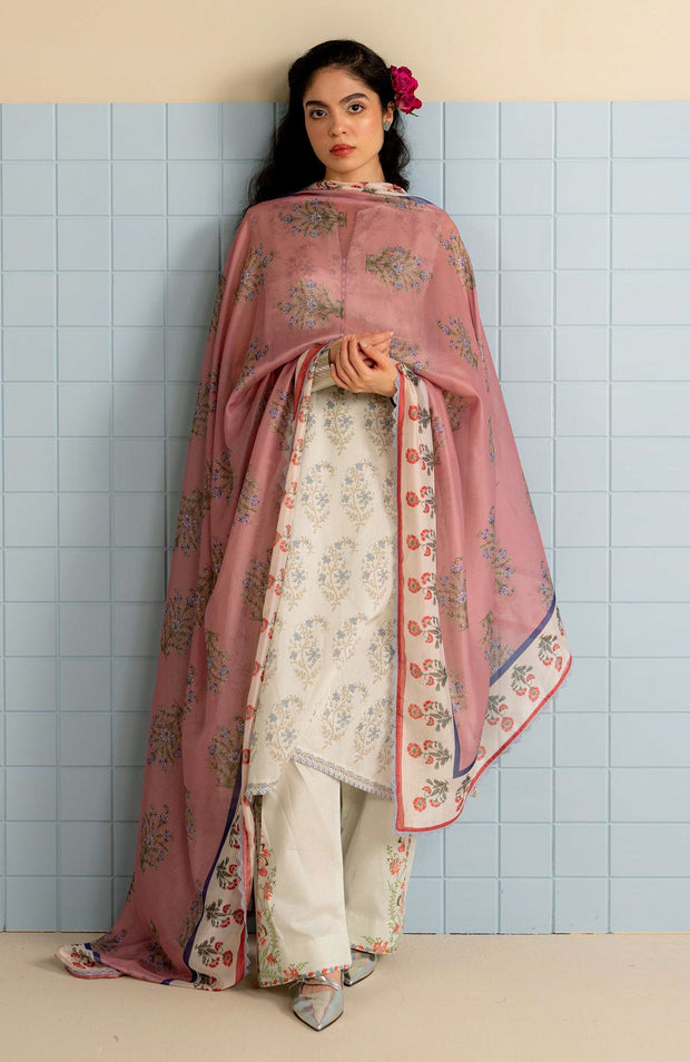 Zara_Shahjahan - Coco Prints'25 Vol-3 by Zara Shahjahan Printed Lawn Suits Unstitched 3 Piece - Summer Collection - aubranz.com