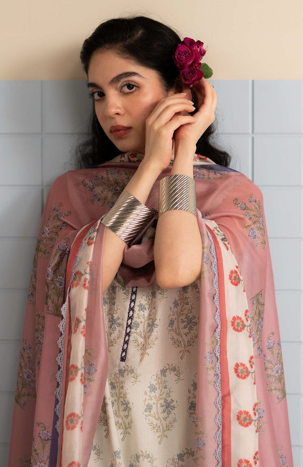 Zara_Shahjahan - Coco Prints'25 Vol-3 by Zara Shahjahan Printed Lawn Suits Unstitched 3 Piece - Summer Collection - aubranz.com