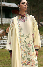 Zaha - Neelum Lawn'25 by Zaha Embroidered Suit Unstitched 3 piece - Summer Collection - aubranz.com