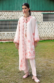 Zaha - Neelum Lawn'25 by Zaha Embroidered Suit Unstitched 3 piece - Summer Collection - aubranz.com