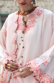 Zaha - Neelum Lawn'25 by Zaha Embroidered Suit Unstitched 3 piece - Summer Collection - aubranz.com