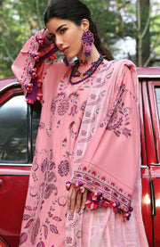 Zaha - Neelum Lawn'25 by Zaha Embroidered Suit Unstitched 3 piece - Summer Collection - aubranz.com