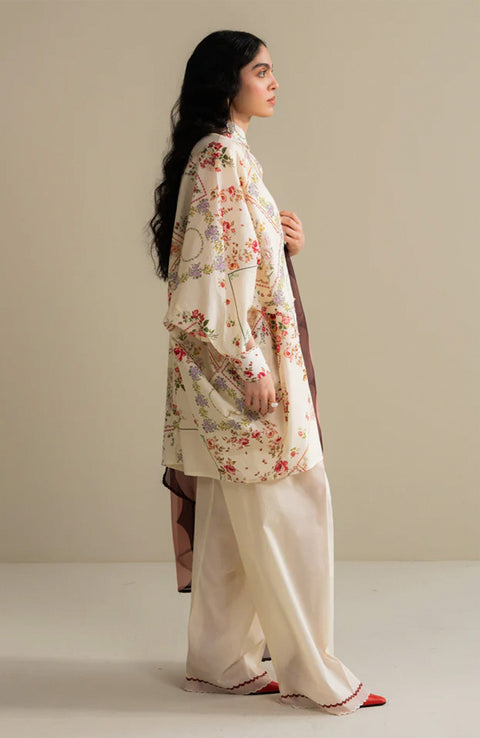 Zara_Shahjahan - Coco Prints'25 Vol-3 by Zara Shahjahan Printed Lawn Suits Unstitched 3 Piece - Summer Collection - aubranz.com