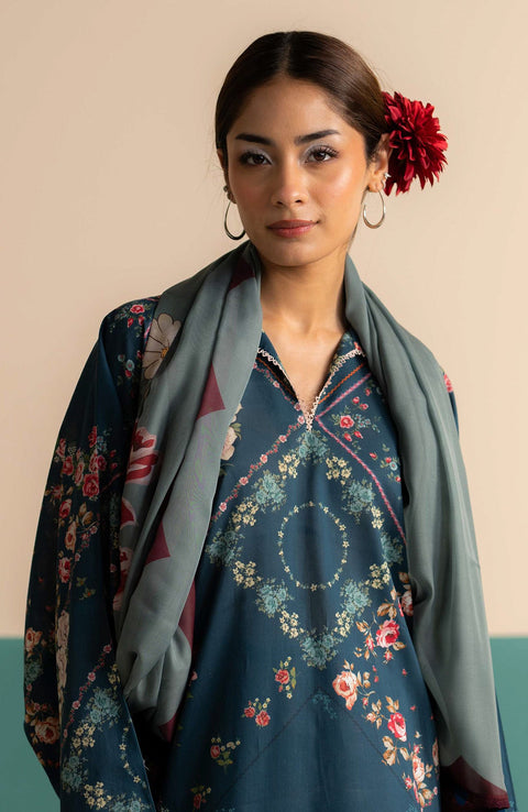 Zara_Shahjahan - Coco Prints'25 Vol-3 by Zara Shahjahan Printed Lawn Suits Unstitched 3 Piece - Summer Collection - aubranz.com