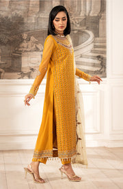 Zarif - Zarif Formal Edit'25 Embroidered Net Suits Unstitched 3 Piece - Formal Collection - aubranz.com