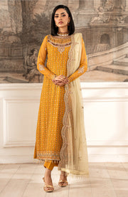 Zarif - Zarif Formal Edit'25 Embroidered Net Suits Unstitched 3 Piece - Formal Collection - aubranz.com