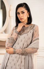 Zarif - Zarif Formal Edit'25 Embroidered Net Suits Unstitched 3 Piece - Formal Collection - aubranz.com