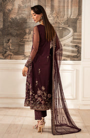 Zarif - Zarif Formal Edit'25 Embroidered Net Suits Unstitched 3 Piece - Formal Collection - aubranz.com