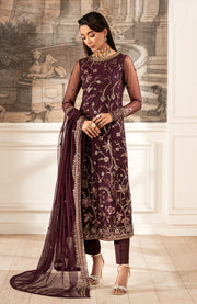 Zarif - Zarif Formal Edit'25 Embroidered Net Suits Unstitched 3 Piece - Formal Collection - aubranz.com