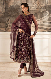 Zarif - Zarif Formal Edit'25 Embroidered Net Suits Unstitched 3 Piece - Formal Collection - aubranz.com