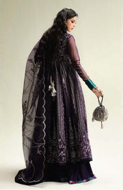 Zara_Shahjahan - Zara Shahjahan Wedding Collection'25 Embroidered Organza Suits Unstitched 3 Piece - Wedding Collection - aubranz.com