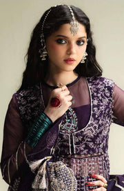 Zara_Shahjahan - Zara Shahjahan Wedding Collection'25 Embroidered Organza Suits Unstitched 3 Piece - Wedding Collection - aubranz.com