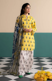 Zara_Shahjahan - Coco Prints'25 Vol-3 by Zara Shahjahan Printed Lawn Suits Unstitched 3 Piece - Summer Collection - aubranz.com