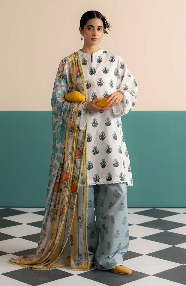Zara_Shahjahan - Coco Prints'25 Vol-3 by Zara Shahjahan Printed Lawn Suits Unstitched 3 Piece - Summer Collection - aubranz.com