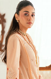 Qalamkar - Luxury Lawn Eid Edit'25 By Qalamkar Embroidered Suits Unstitched 3 Piece - Summer Collection - aubranz.com