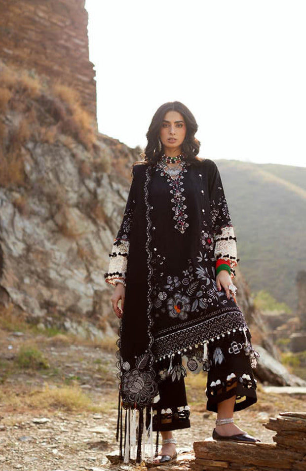 Elan - Elan Winter Collection'24 Embroidered Unstitched 3 piece - Winter Collection - aubranz.com