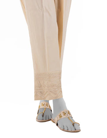 LAWN BROWN TROUSER - J. JUNAID JAMSHED SKU#TROUSER13 aubranz.com