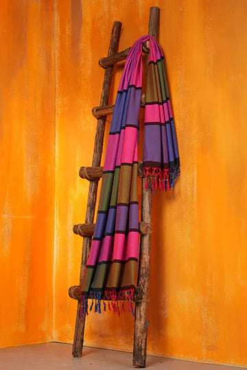 KHADDI MULTI SHAWL- J. JUNAID JAMSHED SKU#SHAWL10 aubranz.com